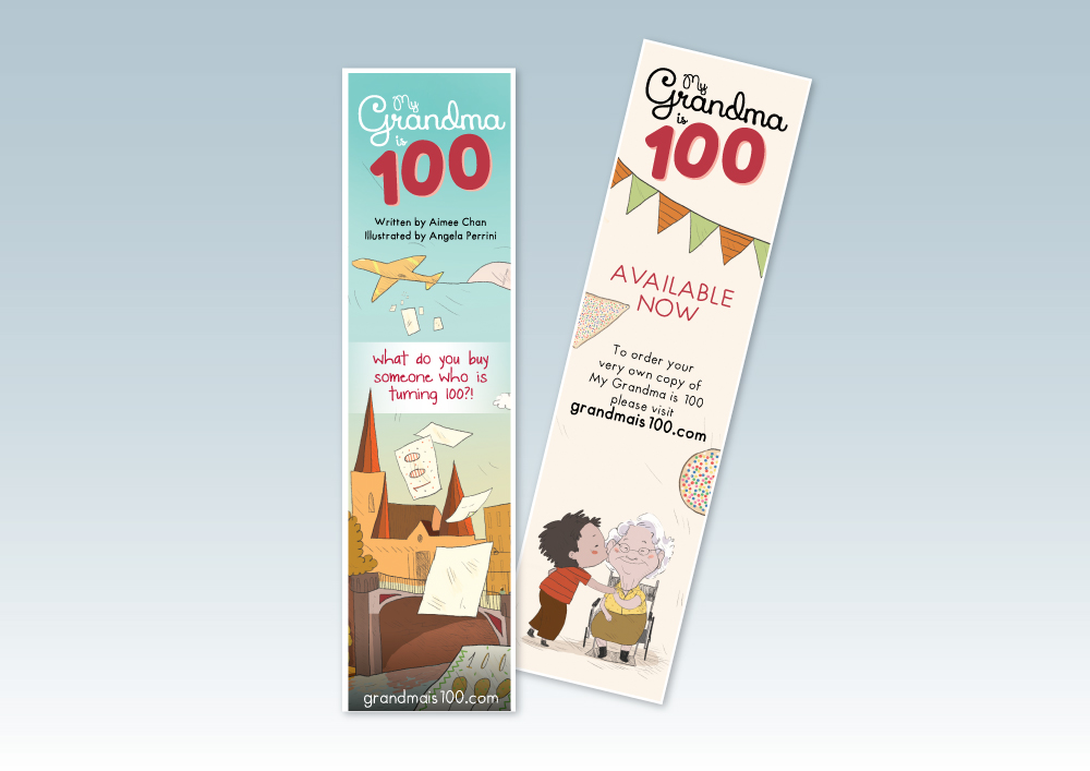 Grandma is 100 bookmarks
