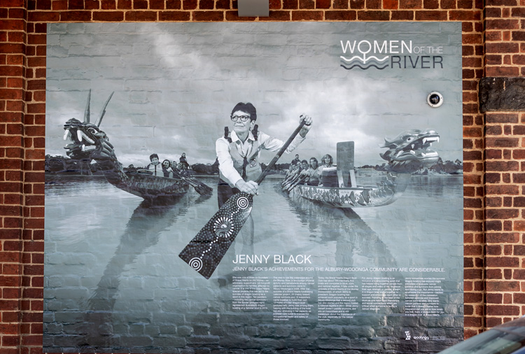 Women of the River Installation